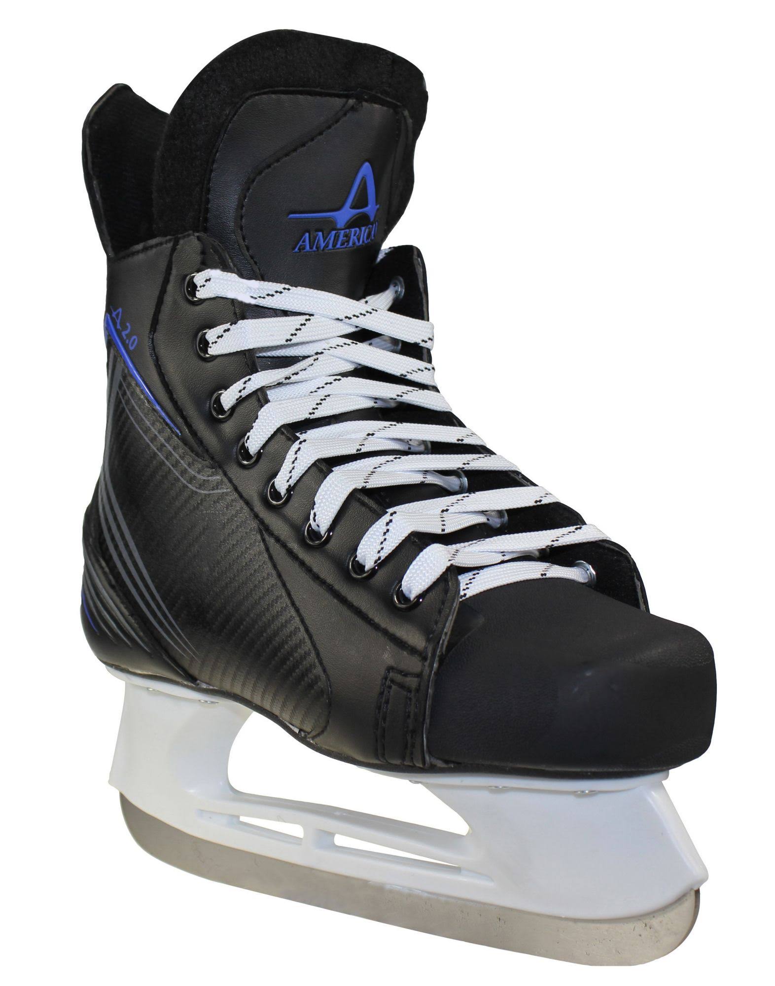 American Ice Force 2.0 Hockey Skate 12 Black