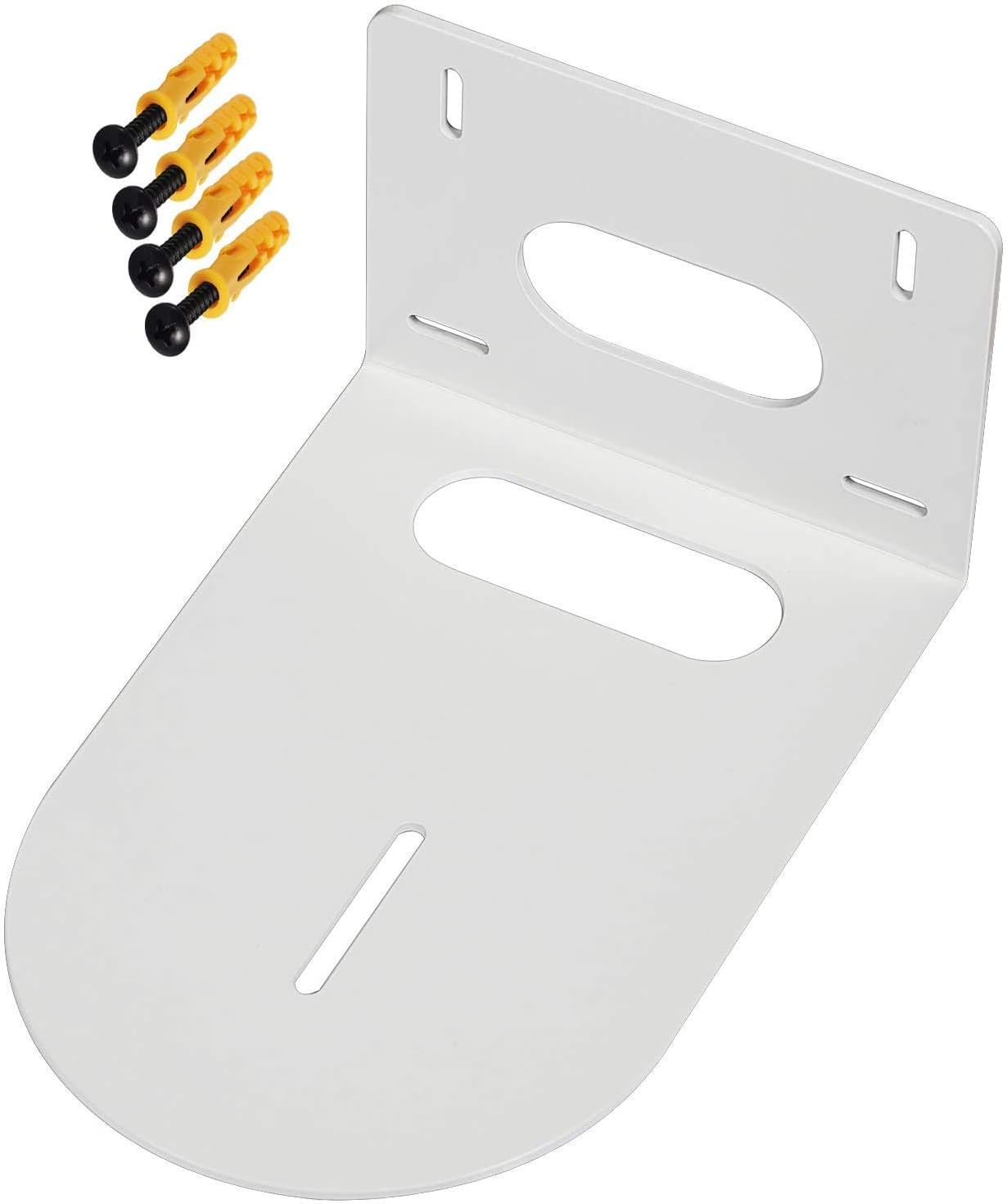 PTZ Camera Mounting Bracket Compatible with | HuddleCam | PTZOptics | Small Universal PTZ Camera Wall Mount Bracket with White Color