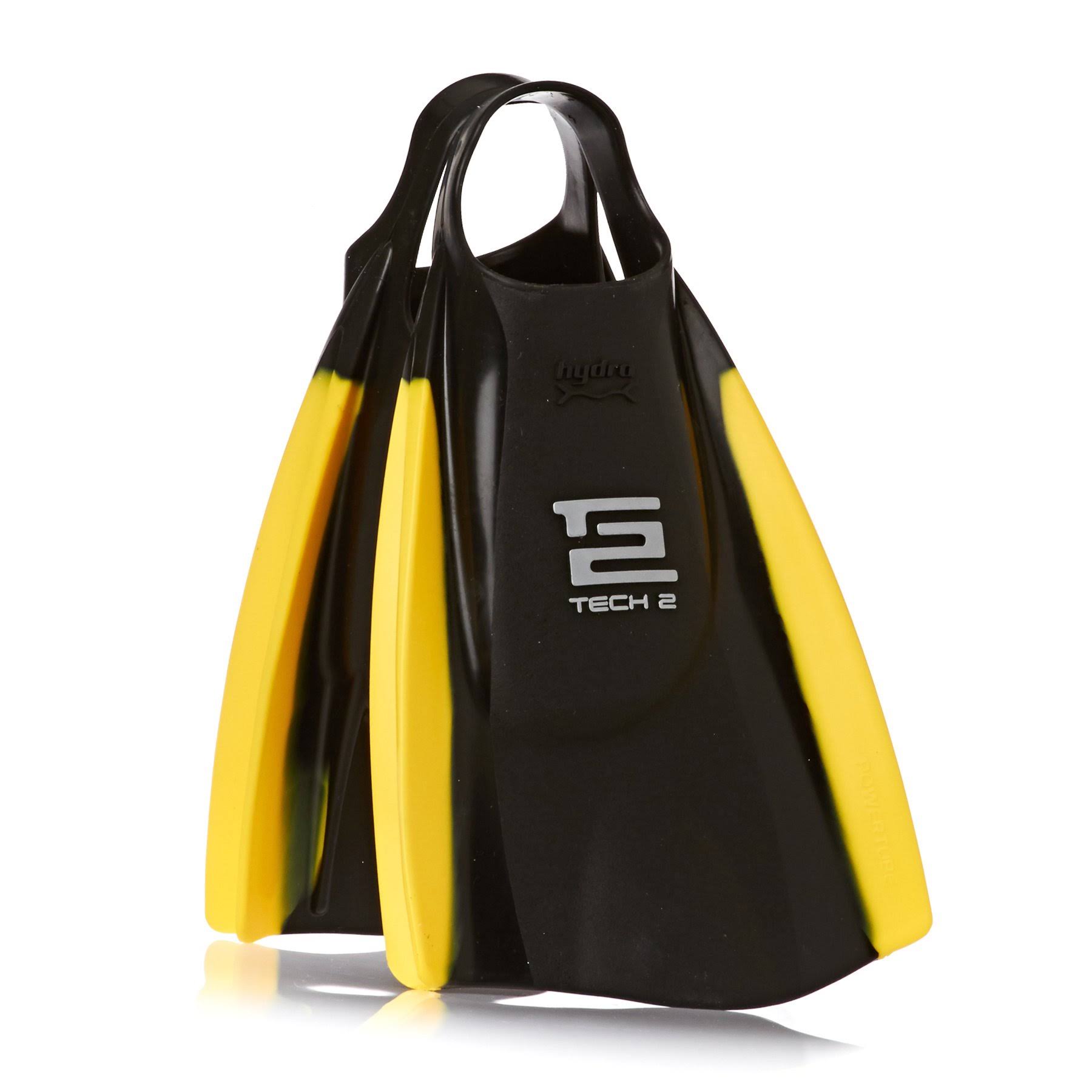 Hydro Tech 2 Swim Fins - Black/Yellow - M