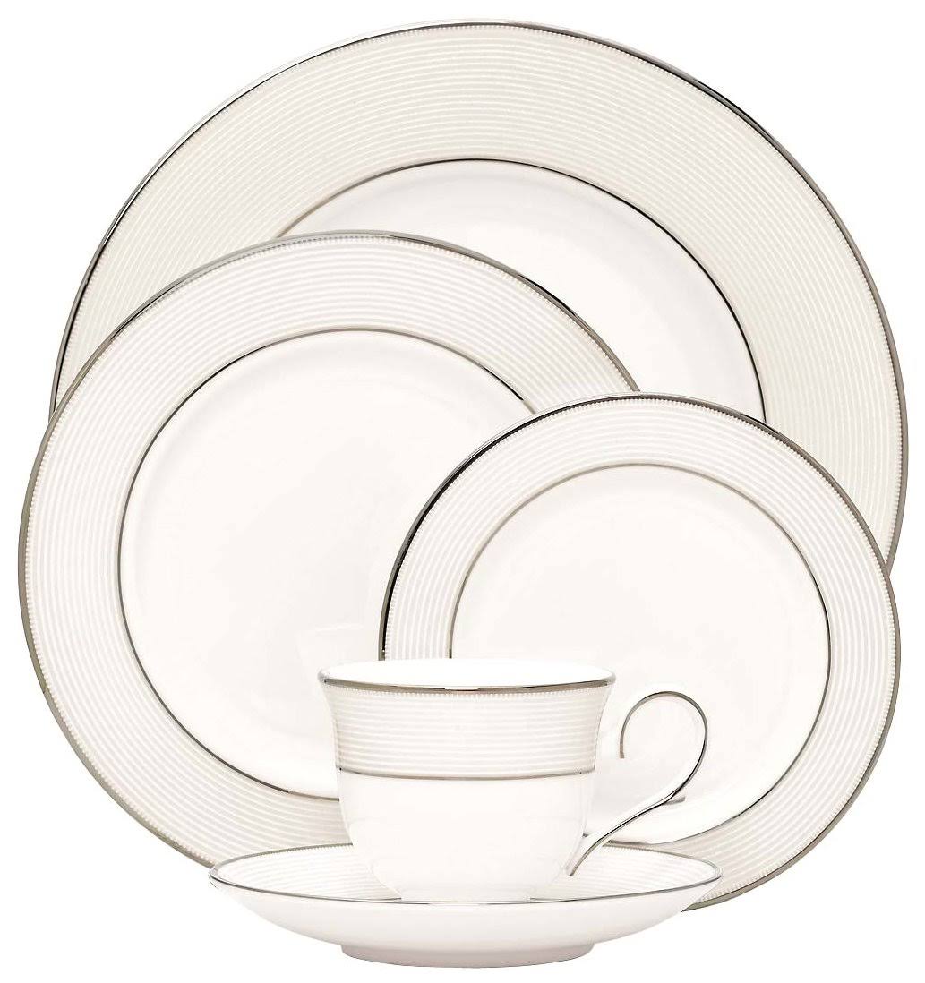 Lenox Opal Innocence Stripe 5 Piece Place Setting