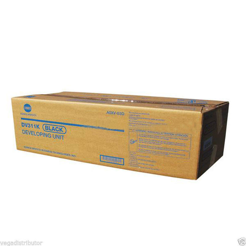 Konica Minolta A0XV03D Black Developer.