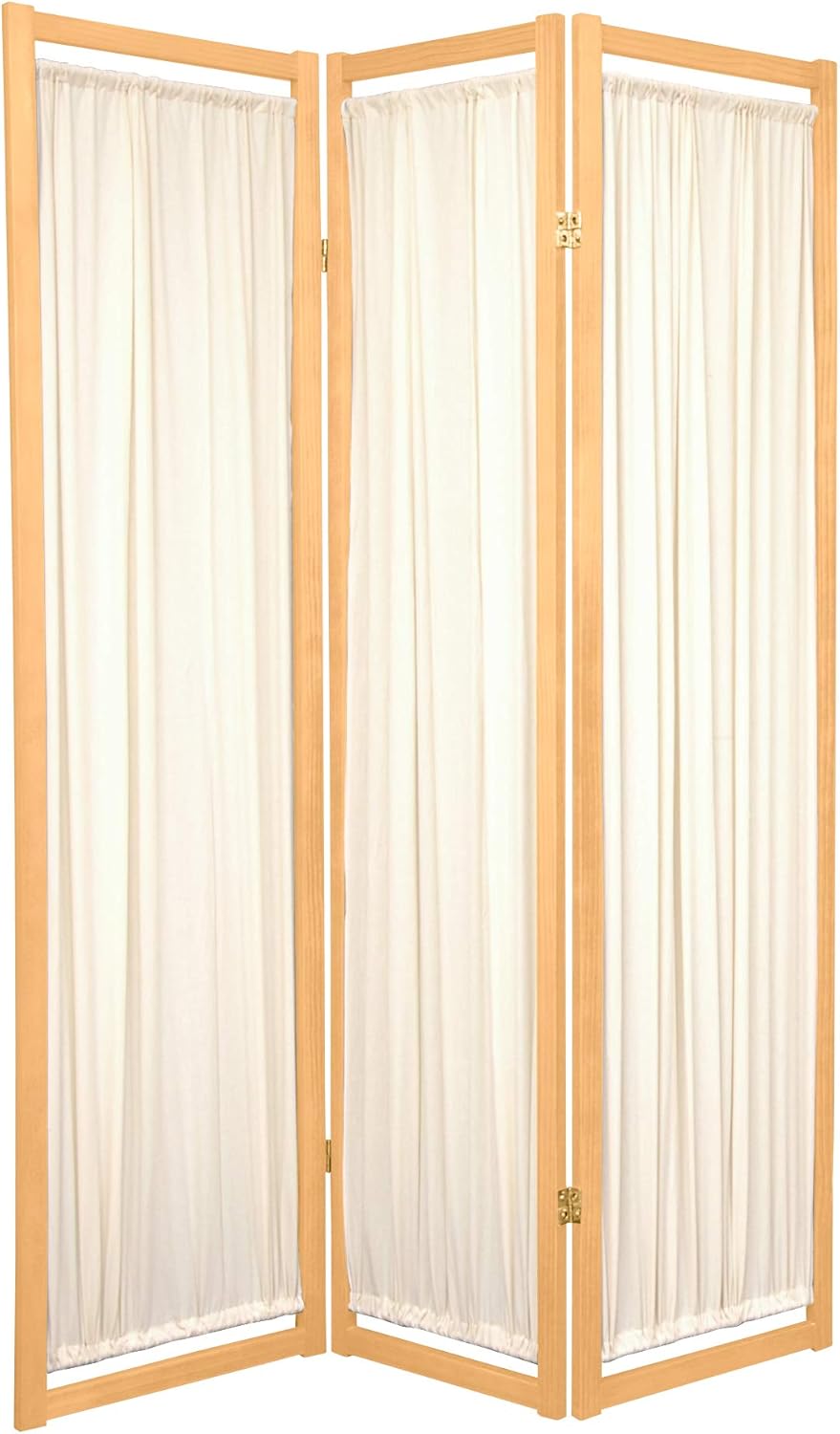 Oriental Furniture 6 ft. Tall Helsinki Shoji Screen - 6 Panel - Black