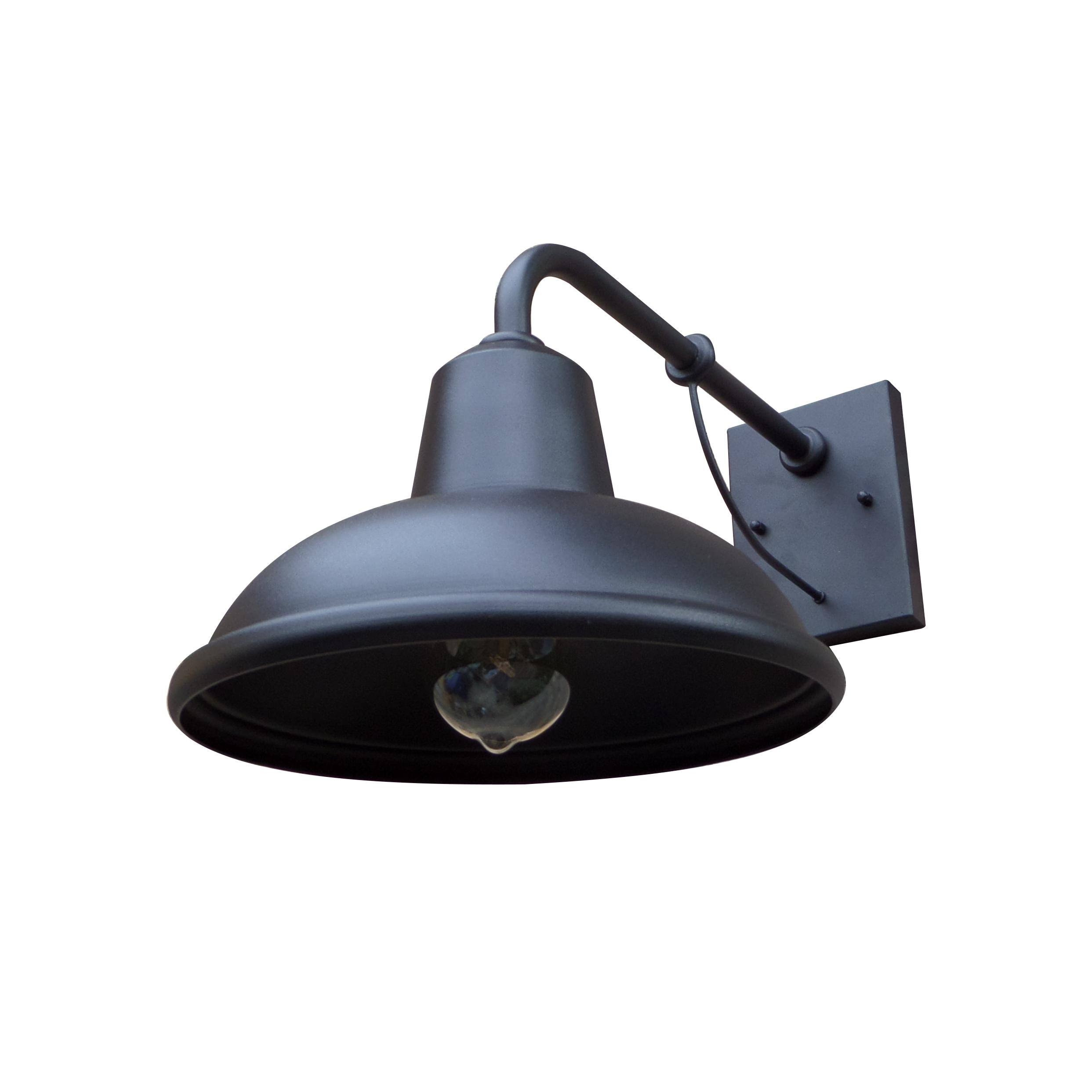 Y-Decor EL94BL Tanner 1 Exterior Lighting Finish, Black