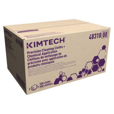 Kimberly-Clark Professional Kimtech Precision Cleaning Cloths Chemical Application, 9 x 12, Spunlace