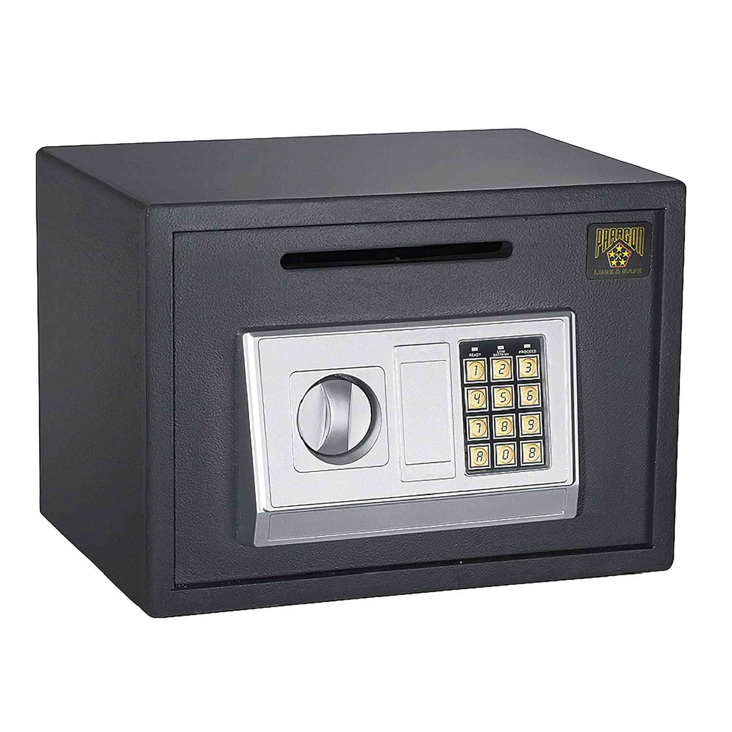 Paragon Lock & Safe - 7875 Depository Safe 7875 Digital Depository Safe .67 CF Cash Drop Safes Heavy Duty Pack of 2