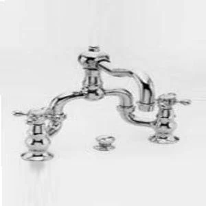 Newport Brass 930B/54 Chesterfield Lavatory Bridge Faucet Gloss Black