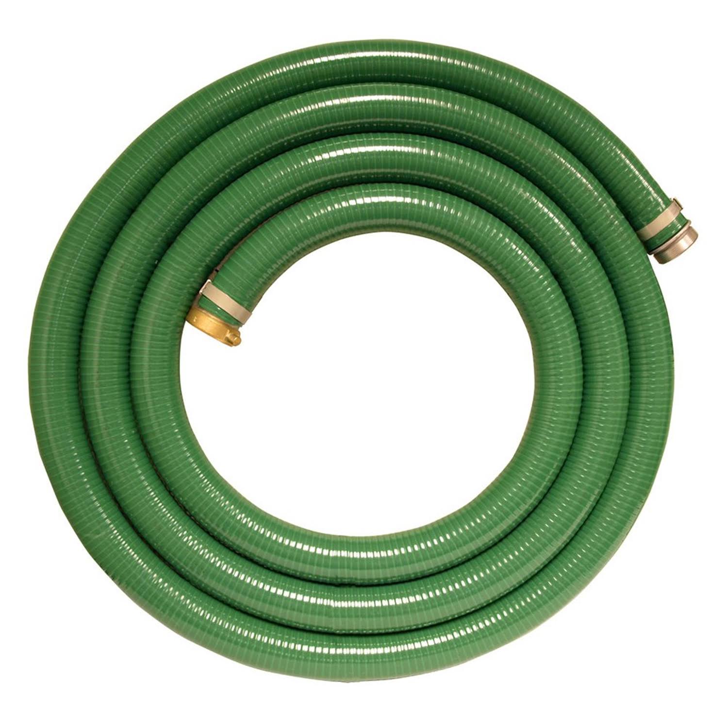 Apache 15& PVC Water Suction Hose - Green 98128035