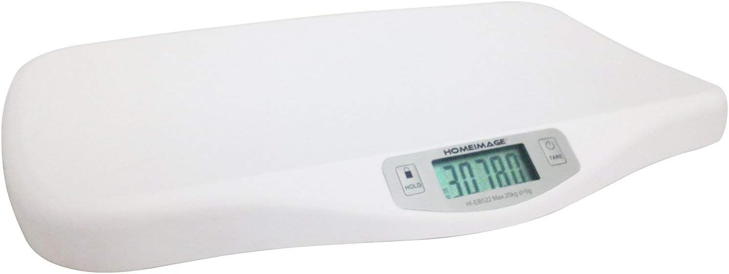 HOMEIMAGE- Digital Baby/Pet Scale with Hold Function - up to 44 Lb. -HI-EB522 Pack of 2