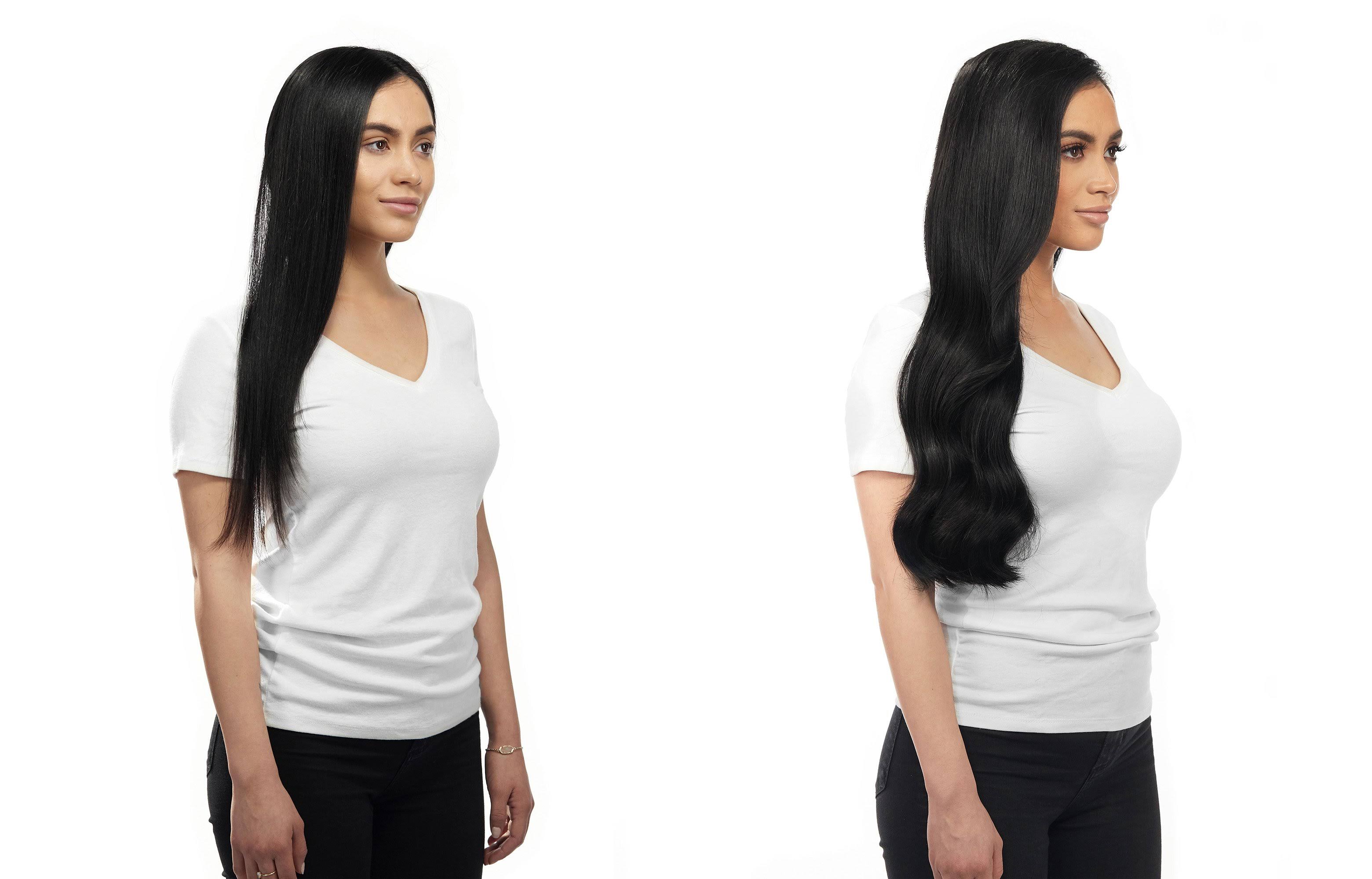 BELLAMI Hair Bellissima Jet Black (1) Extensions - 22x22