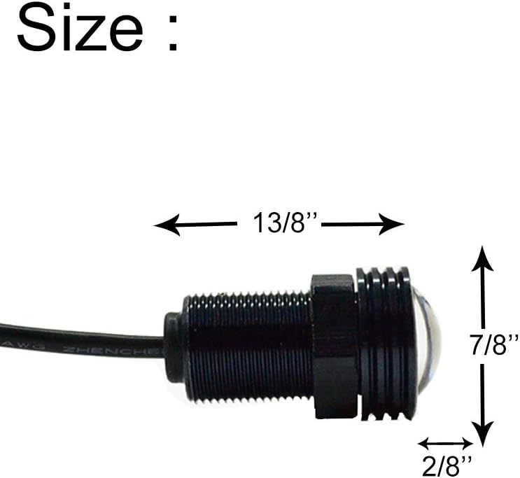 NBWDY RGB NPT LED Boat Lights Bluetooth Control Music Mode,4Pods Ip68 Waterproof Marine Boat Drain Plug LED Light Underwater Lights for Boat Pontoon Kayak Yacht Steamship Pack of 2