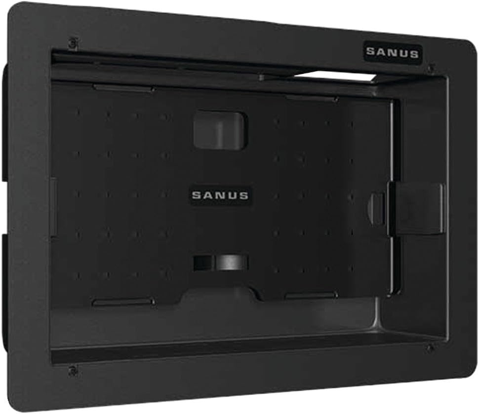 Sanus SA809-B1 Large in-Wall Box Power Distribution Units Black Pack of 2