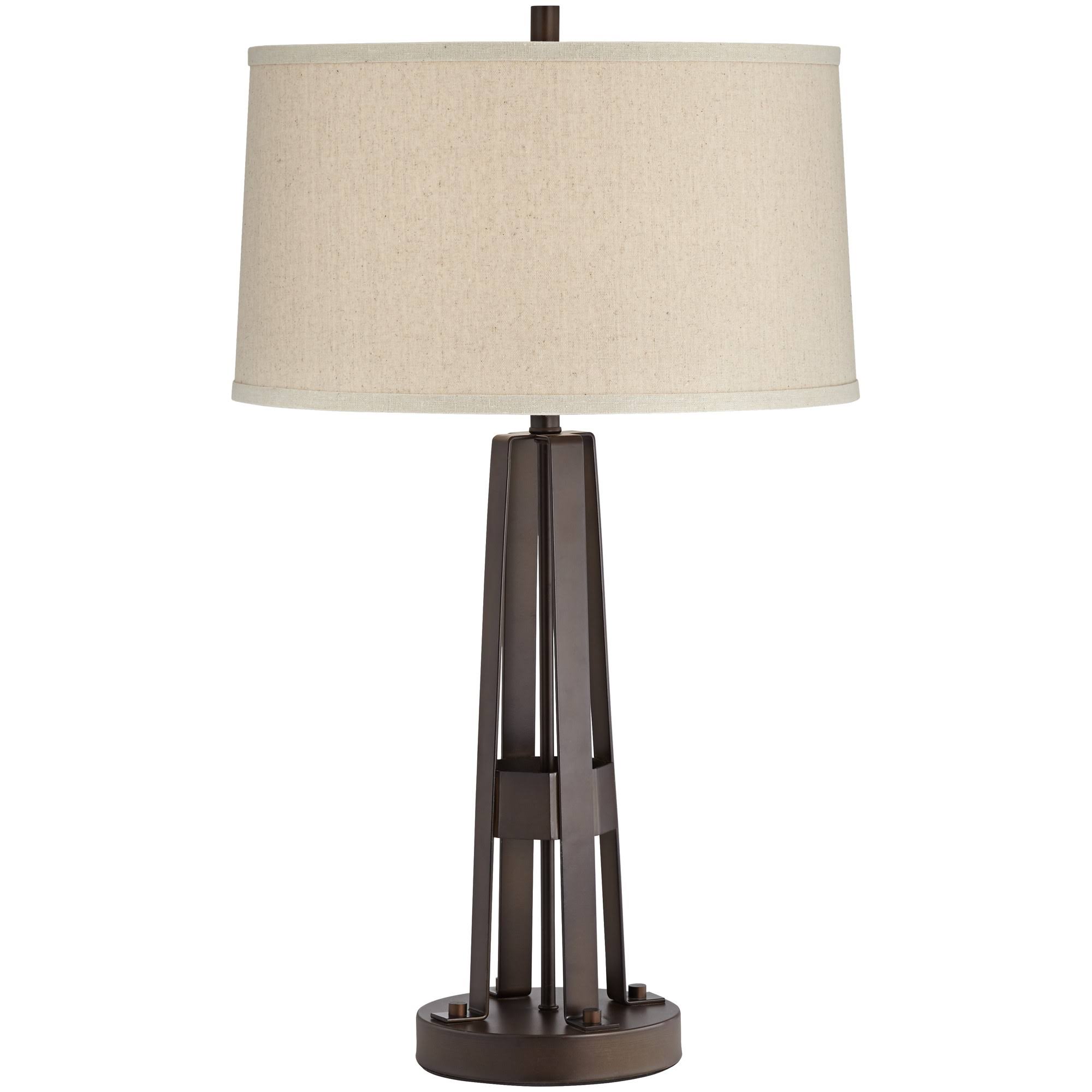 Pacific Coast Lighting Crown Heights Table Lamp in Bronze