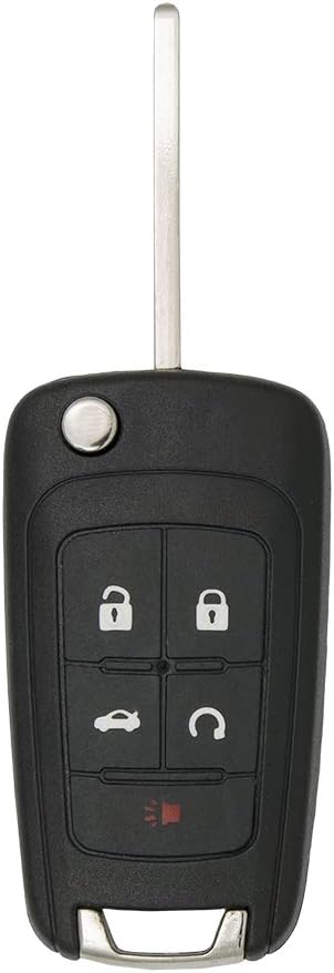Keyless2Go Replacement for 5 Button Proximity Smart Key Cheverolet Buick GMC Remotes OHT05918179 Pack of 2
