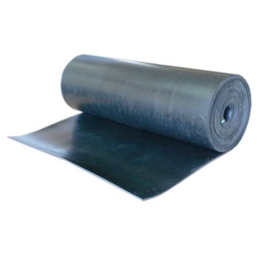 Rubber-Cal 20-111 Nitrile Sheets -60A- 3/8x22 x 3 ft W x 6 ft L - Black