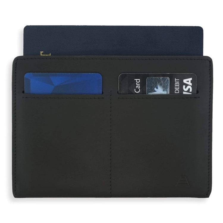 The Atlas - Passport Wallet | Black by Andar