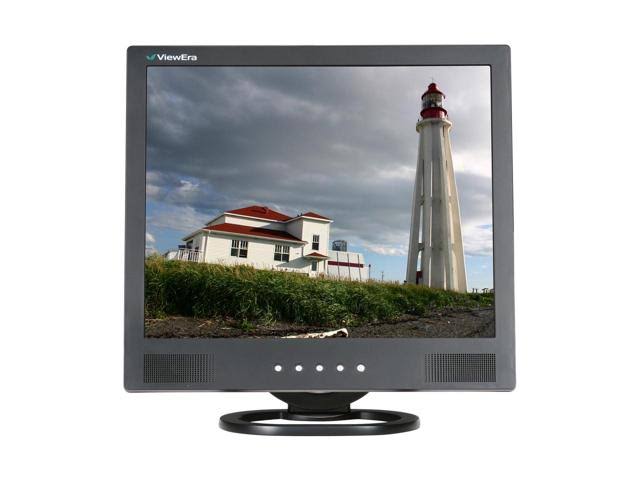 ViewEra V172SV-B 17 in. LCD Monitor Black with VGA, Composite RCA Video,