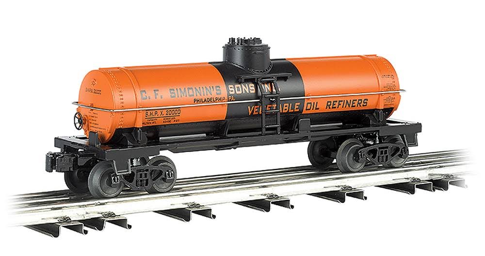 Williams by Bachmann Single-Dome Tank Car C.F. Simonin&s Sons, Inc. - O Scale