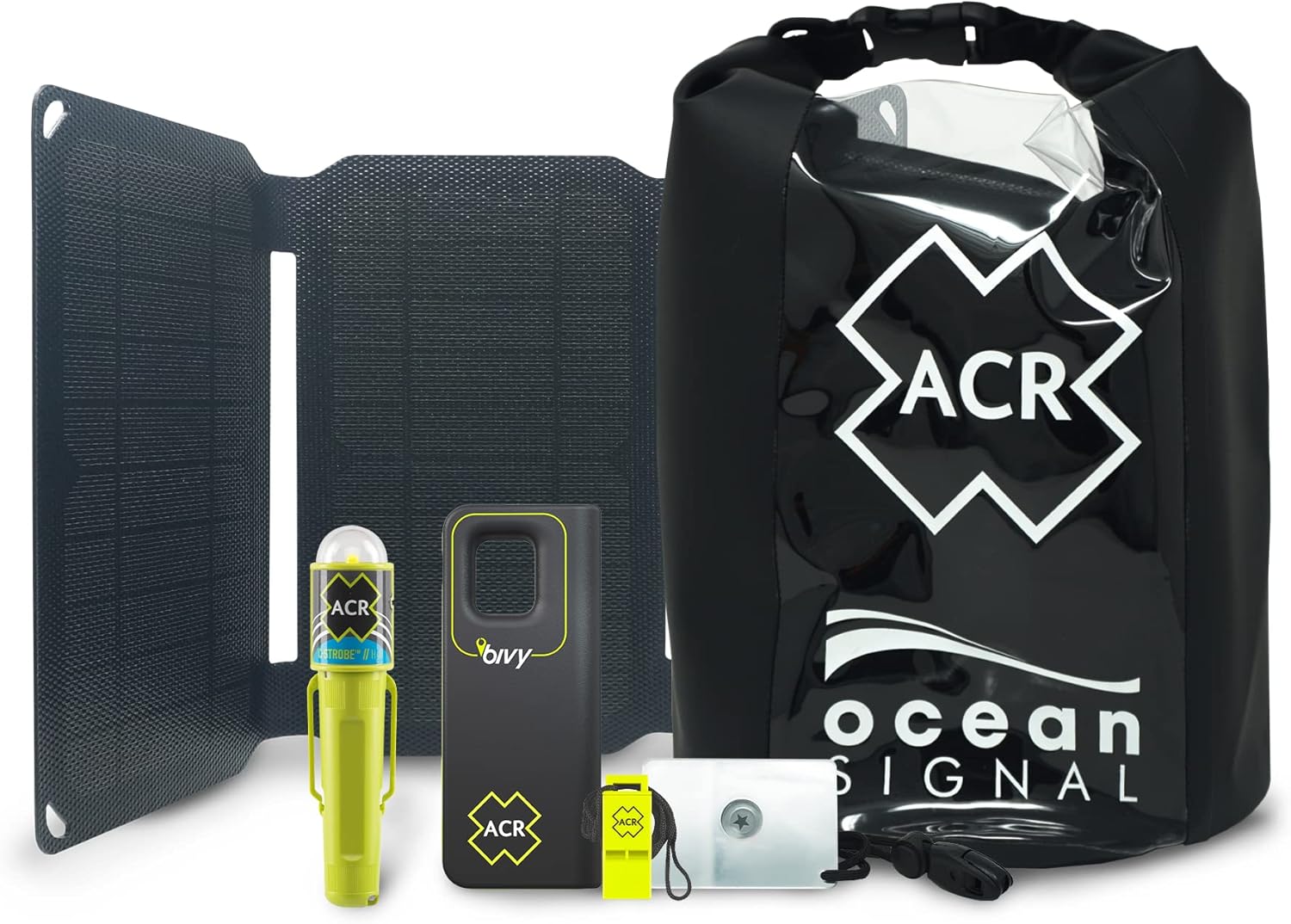 ACR Bivy Stick & Solar Panel Survival Kit