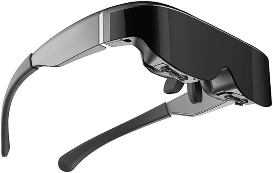 CYCPACK 3D VR Glasses HD Smart Virtual Reality Headset with WiFi, Dual Stereo Speakers Bluetooth 3860PPI Head-Mounted Display for Videos/Movies/Games