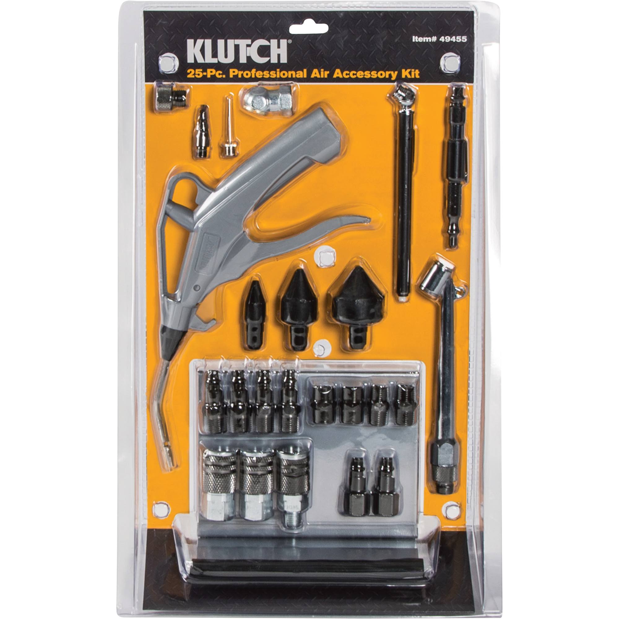 Klutch Professional Air Accessory Kit - 25-Piece PL81820