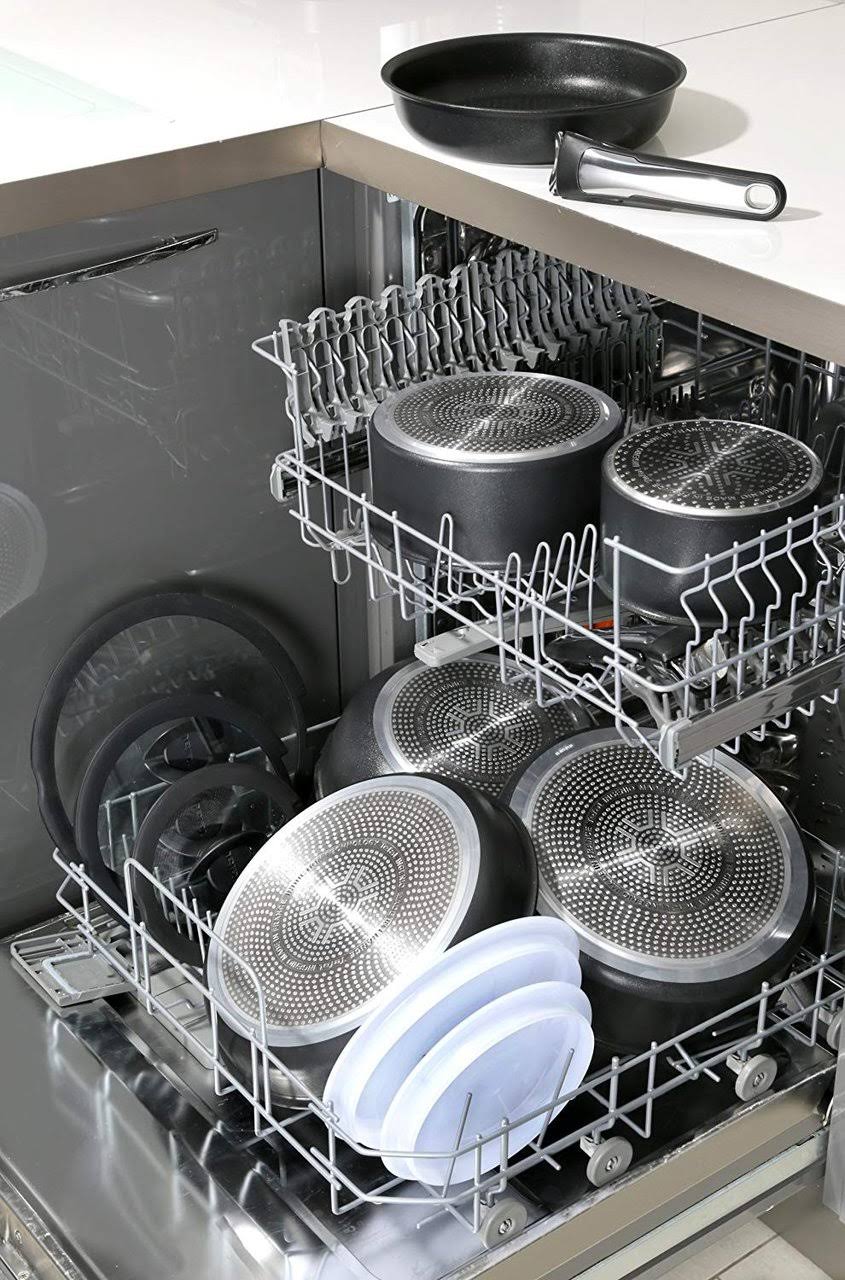 Tefal Ingenio Non-Stick Induction Expertise Wok, 28 cm, Black