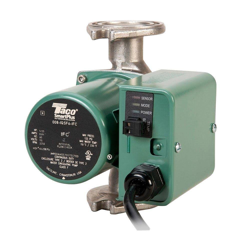 Taco 008-IQSF6 SmartPlus Hot Water RECIRCULATION Pump