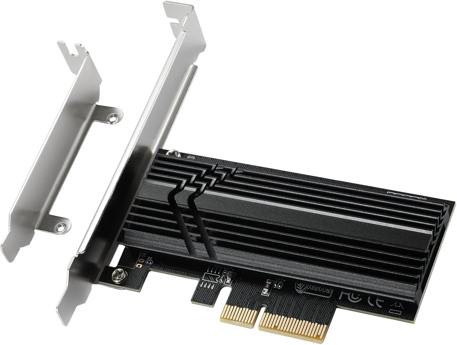 JKTINK PCI-E 1X to 16X V009S-PLUS Riser Card, Graphics Card Extension Cable, 6PIN SATA Power Cable 8 Solid Capacitors, ETH/GPU Mining, Red 6 PCS Pack of 2