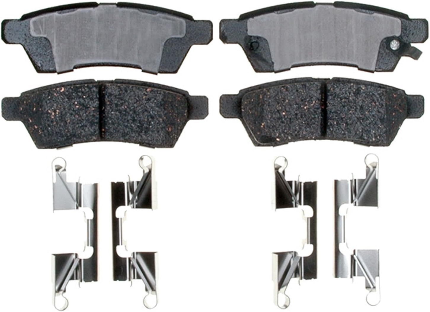 ACDelco Gold 17D1100CH Ceramic Rear Disc Brake Pad Set