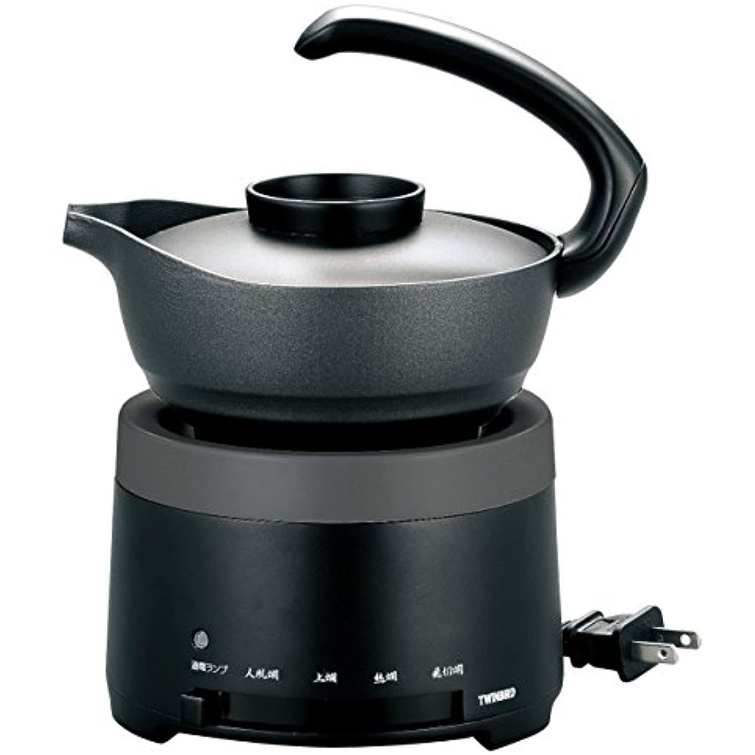 TWINBIRD Japanese Electric Sake Warmer Black TW-D418B