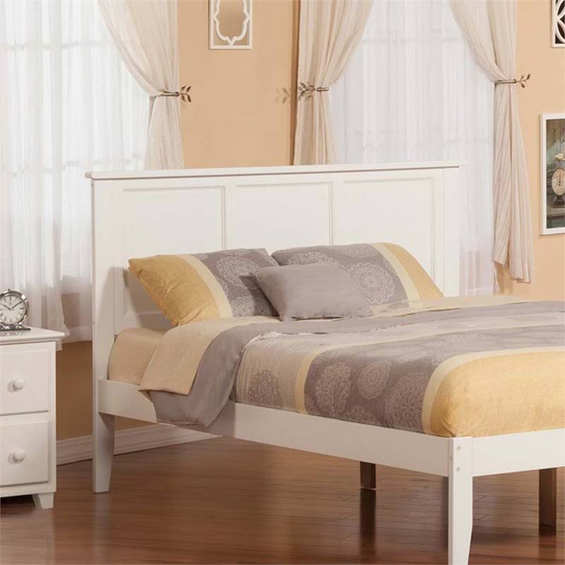 Leo u0026 Lacey Queen Panel Headboard in White - LL-1652729