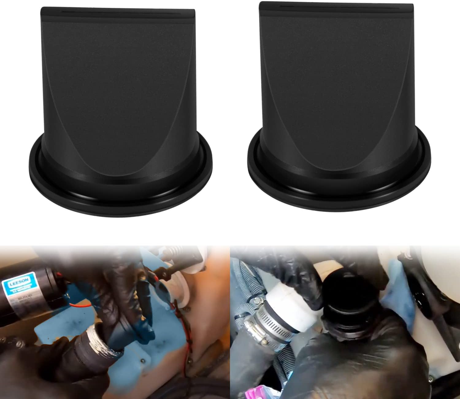 Duckbill Valve Kit for Dometic 385310076 Compatible with Sealand Vacuum Generators S and T Series Pumps S115A,S12,52A,S32,T12,T24, and T32 1-1/2 (2PCS)