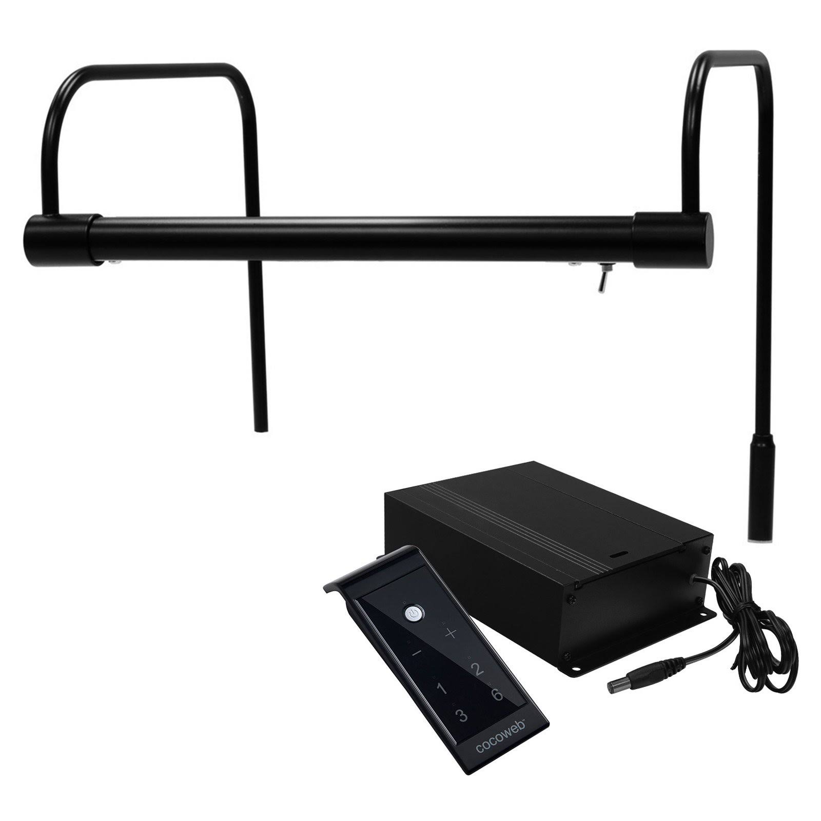 16x22 Tru-Slim Hardwired LED Picture Light - Black