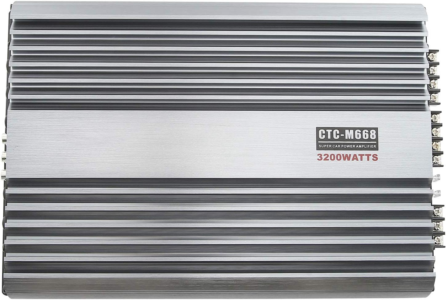 3200W 12V 4 Channel Car Amplifier Stereo Power Amp Audio 4CH Bass Sub Woofer Pack of 2