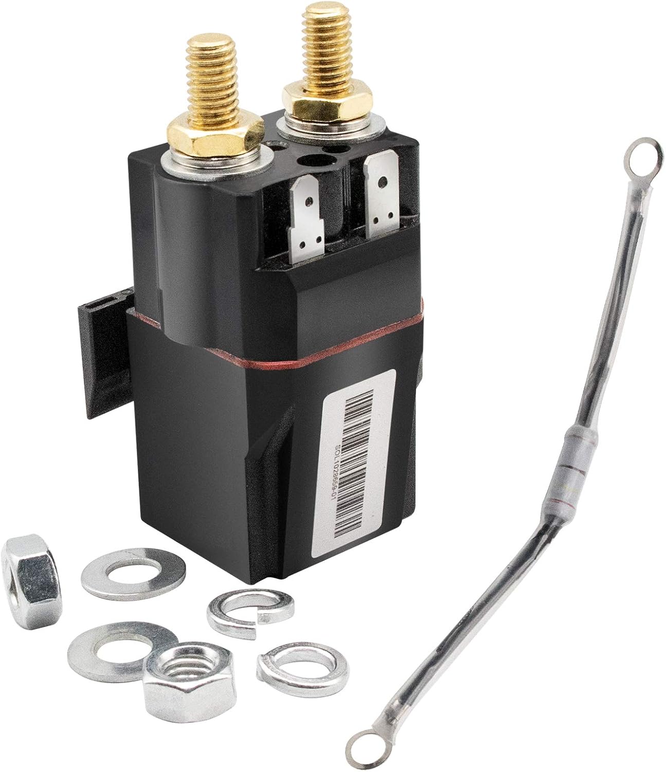 CLUBRALLY 48 Volt OEM Solenoid with Resistance for Club Car New Model DS & Precedent & Tempo 102865901 1014947 Pack of 2