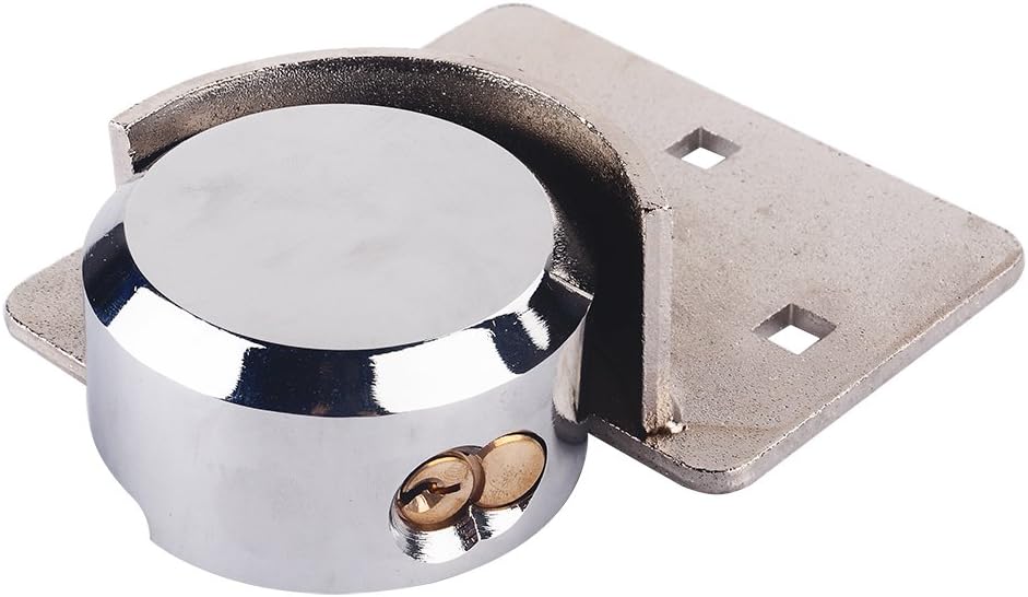 Hidden Shackle Van Door Lock - Cargo Van Lock Hasp High Security Hasp Padlock 1/2 X Garage Shed Barn Trailer RV Door Heavy Duty Steel Padlock and Hasp Set with Bolt