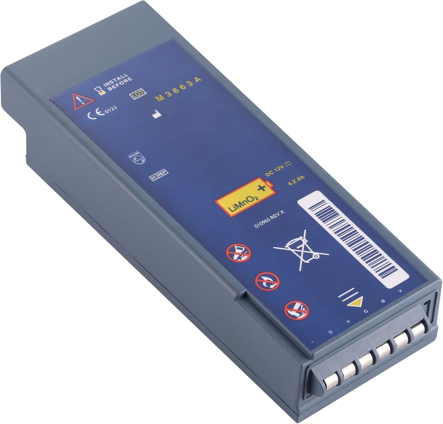 Replace for M3863A,M3860A,M3840A 12V Lithium Battery