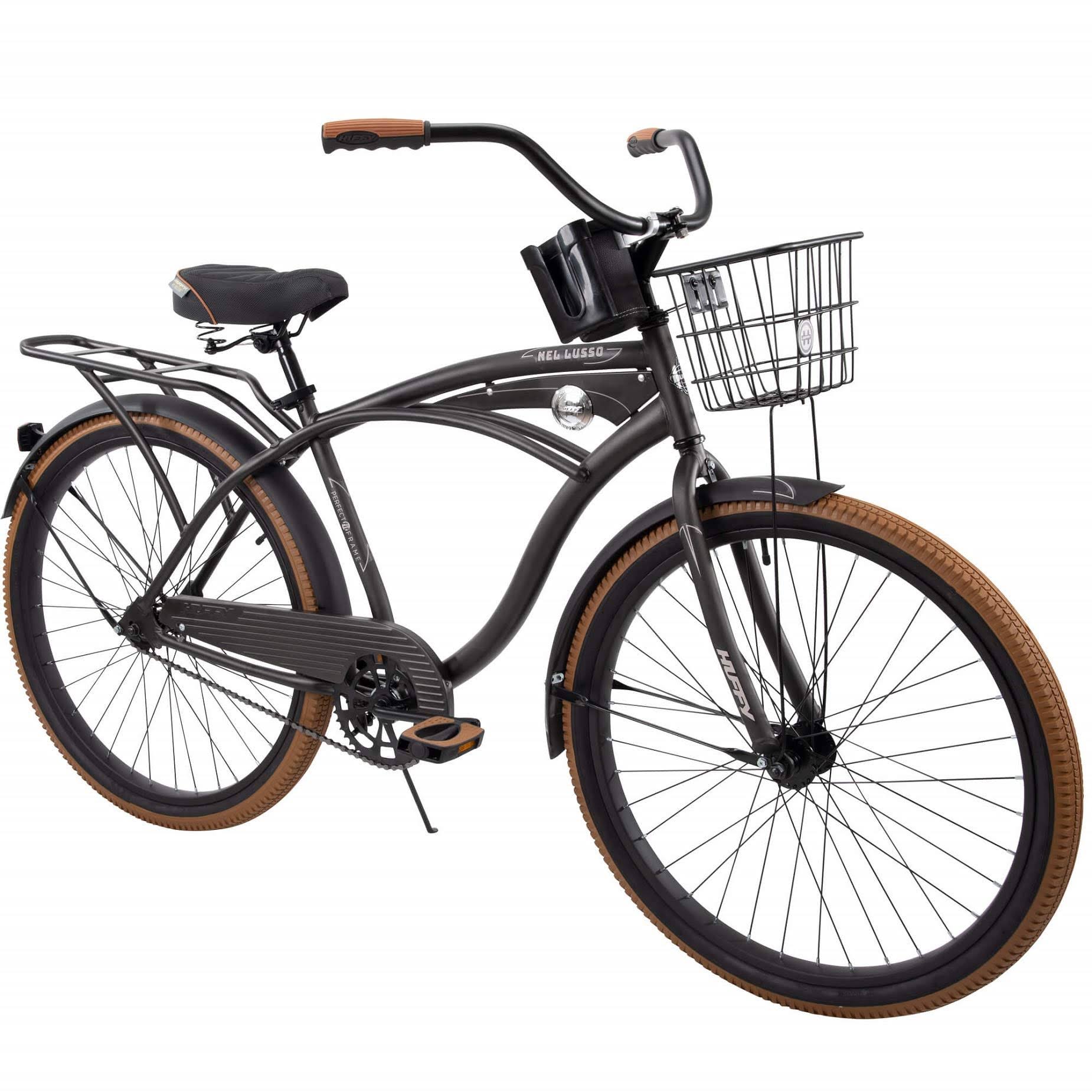 Huffy 26x22 nel Lusso Cruiser Bike (Black)