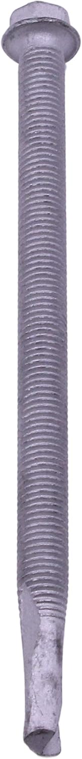 Buildex 1075000 1/4-28 x 4 Tek 5 Screws Hex Self-Drilling Climaseal (50 Pack)