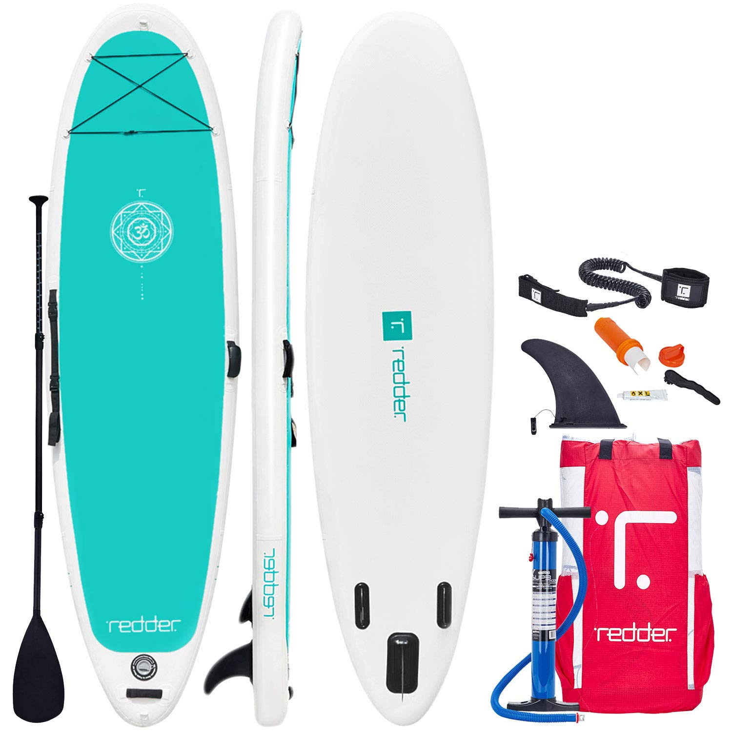 Redder Zen 10&8 Inflatable Stand Up Paddle Board with Accessories