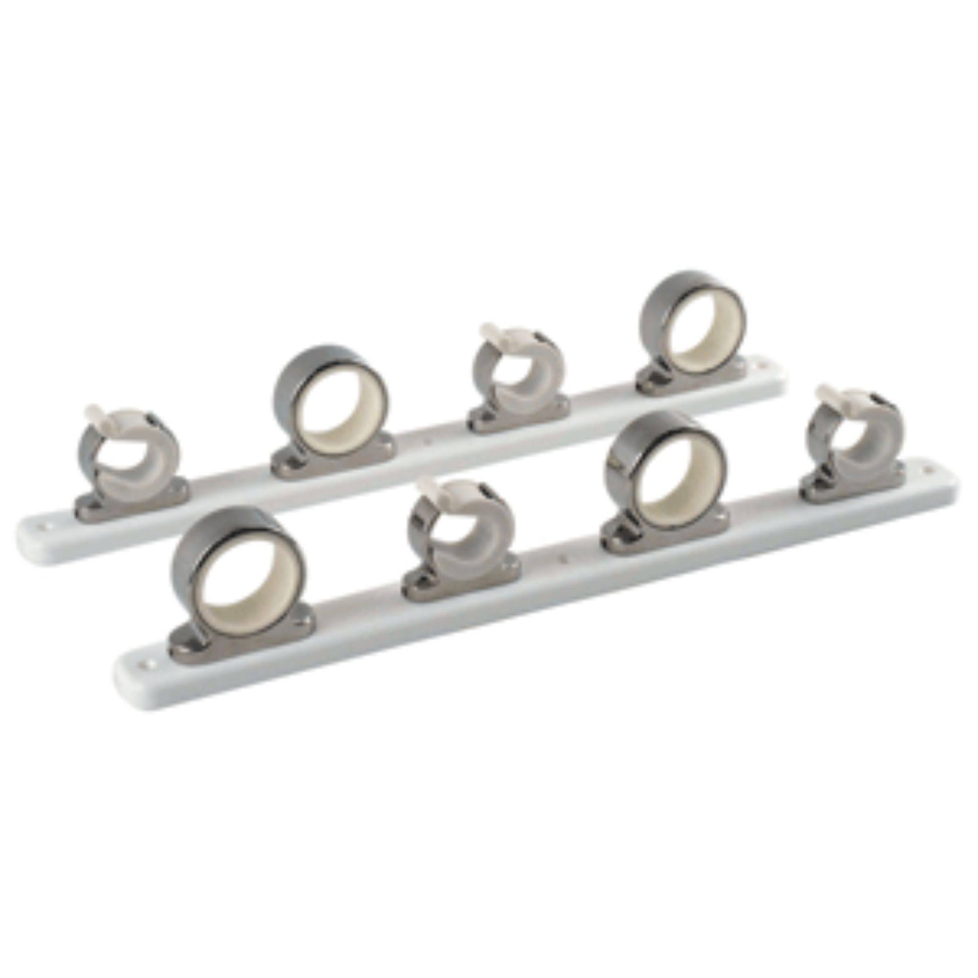 Taco 4 Rod Hanger W Poly Rack Polished Stainless Steel