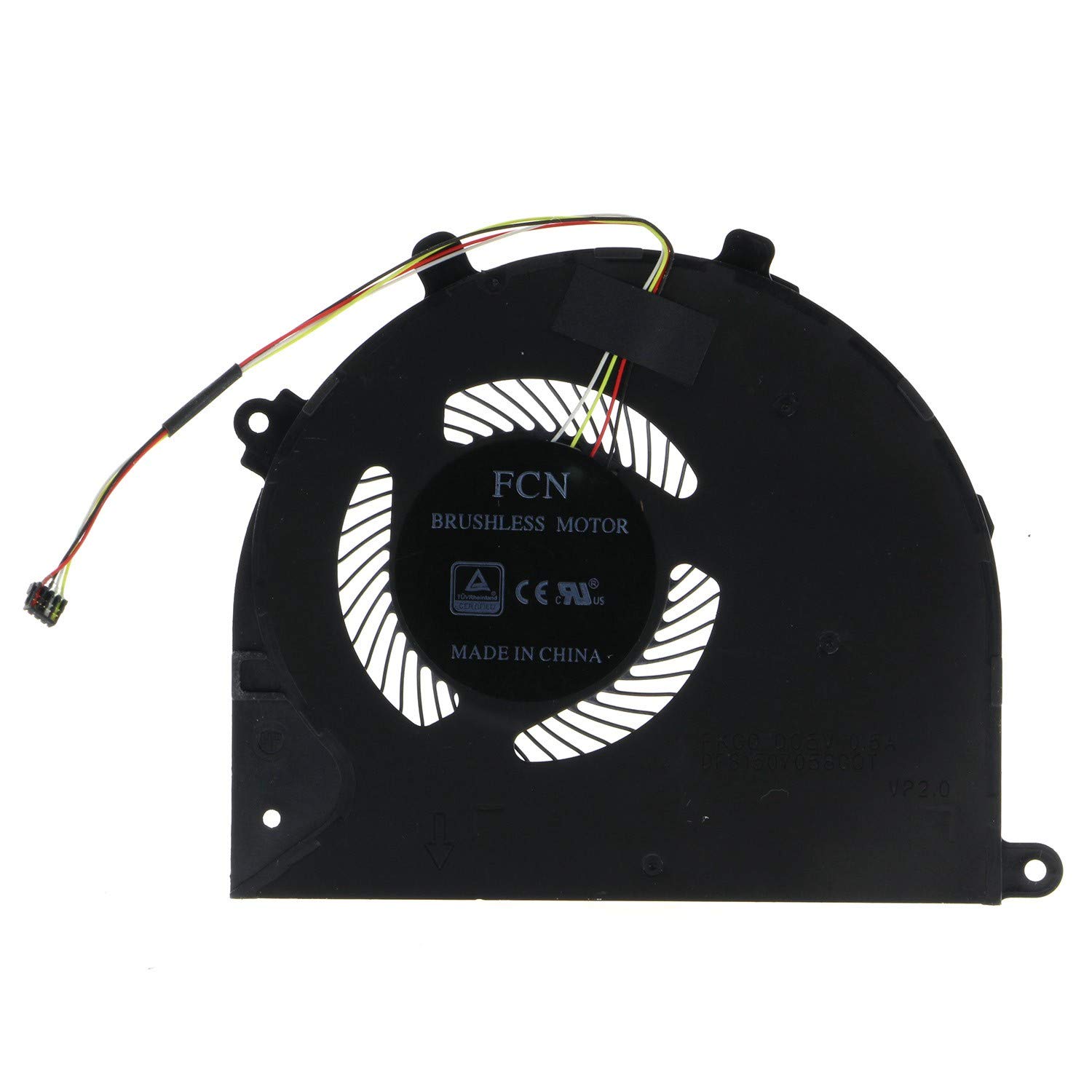 CPU Cooling Fan for Razer Blade Stealth 13 2018 12148064180910 0951 Pack of 2