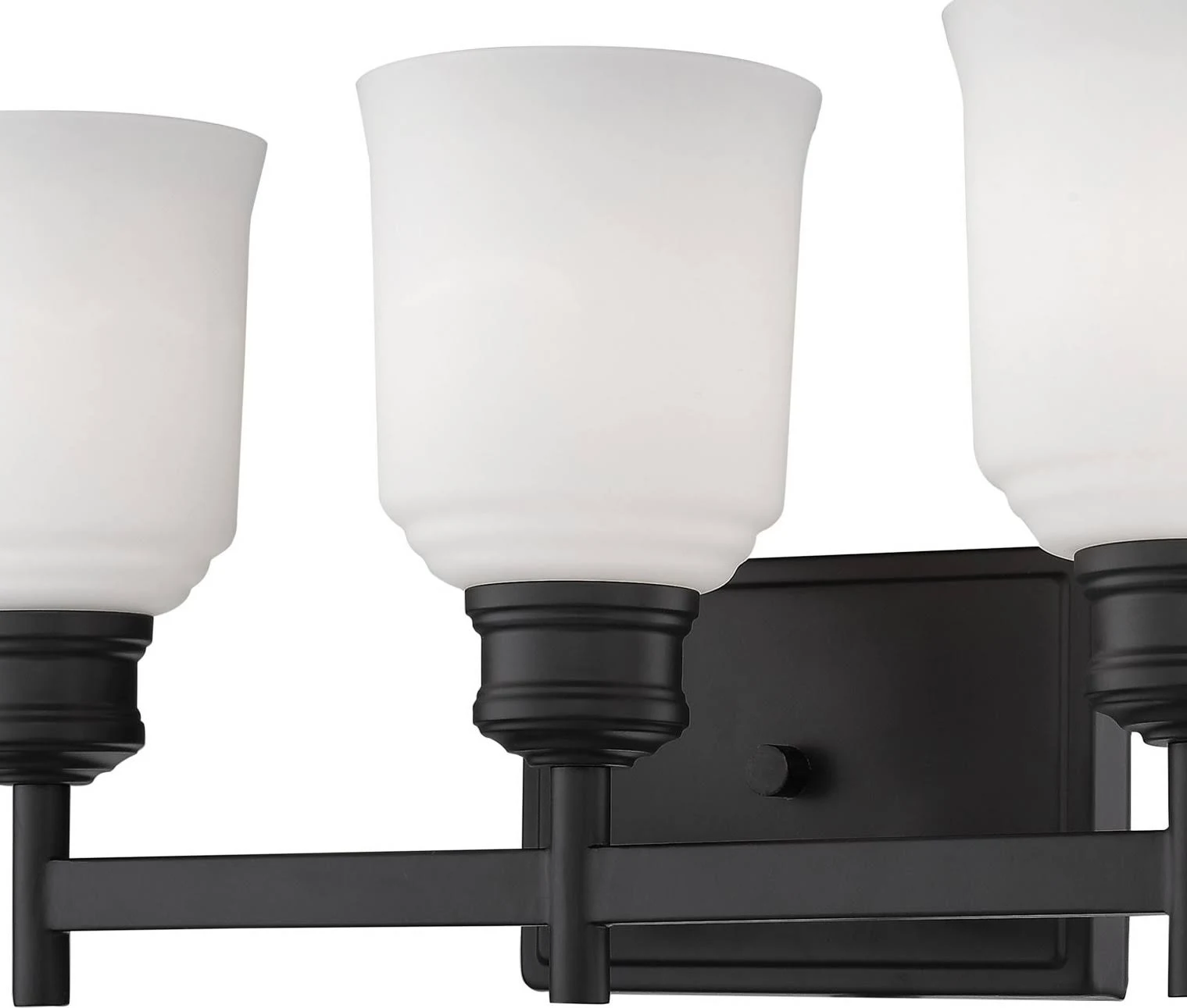 Millennium Lighting Burbank 3 Light Vanity Matte Black 173-MB