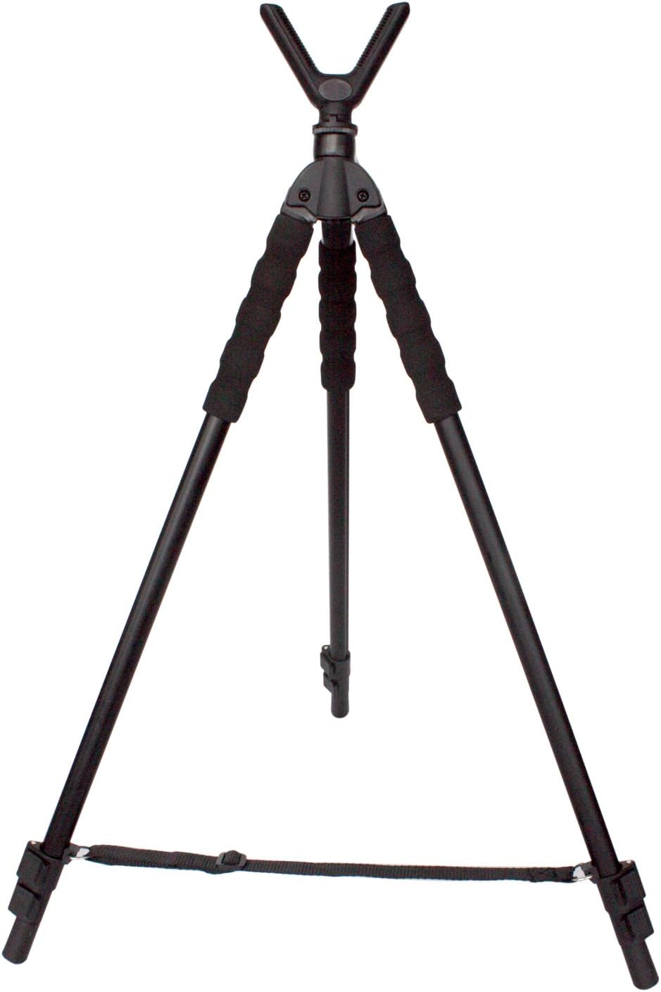 Leader Accessories Lightweight Aluminum Alloy Shooting Stick Tripod Height Adjustable 19.5