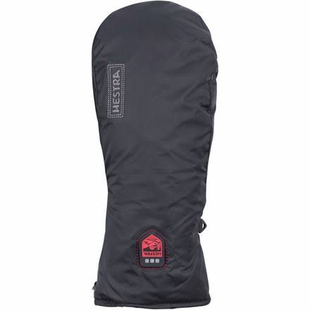 Hestra Heated Liner Mitten Black, 8