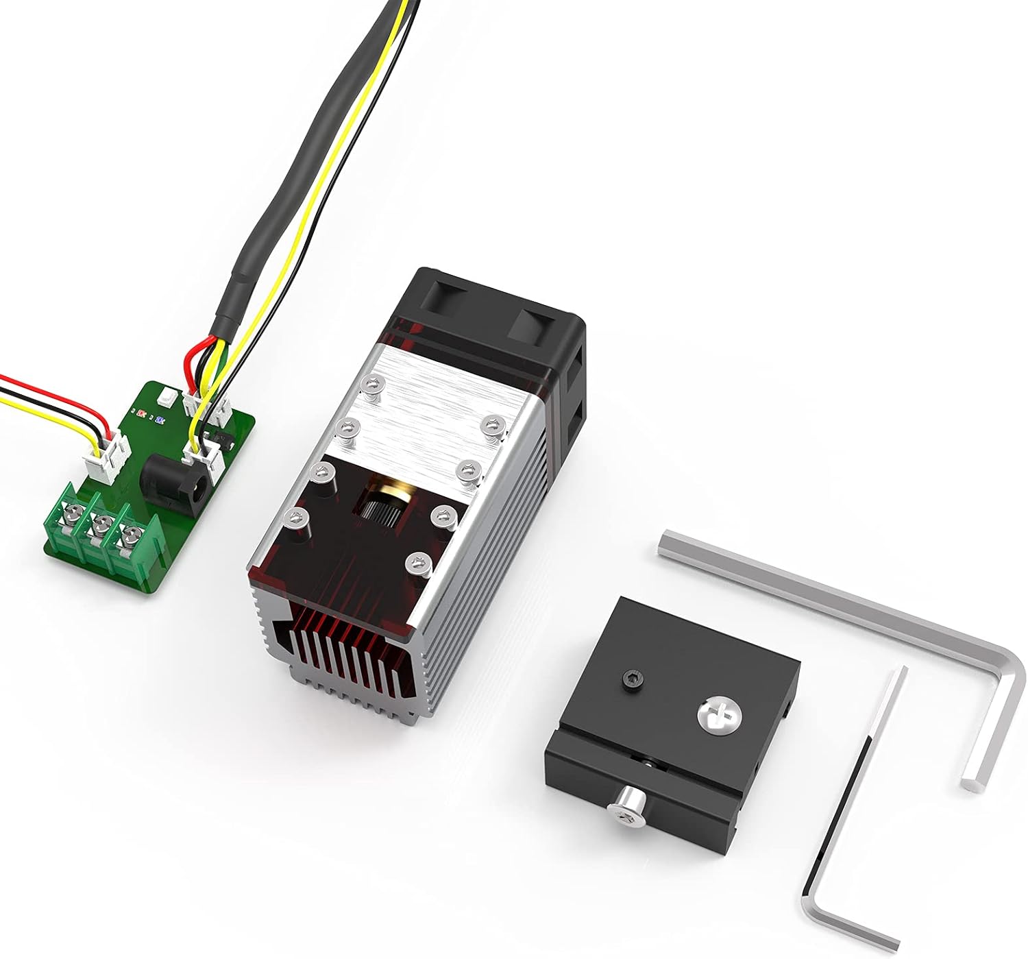 NEJE N40630 Engraving Module,5.5W Output Power,Eye Protection Compatible with NEJE Master 2 Plus Max Engraving Machine, CNC Machine, CNC Router, Arduino, 3D Printer etc.