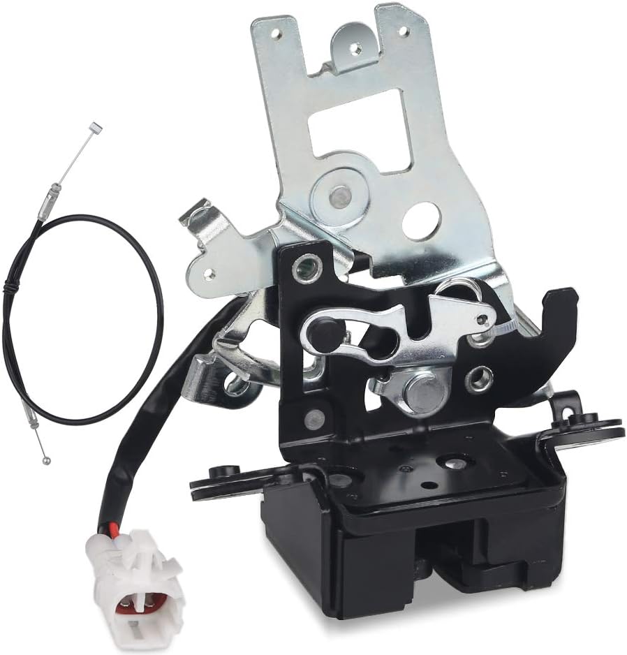 WMPHE Liftgate Lock Actuator Compatible with Toyota Sequoia 2001-2007 Liftgate Hatch Replace OEM 69301-0C010 64680-0C010 931-861 Tailgate Latch Assembly with Cable