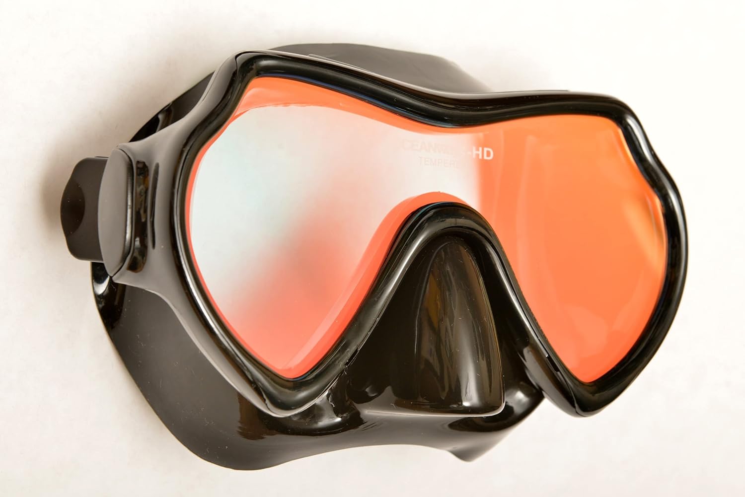 SeaDive Oceanways Superview-HD w/Anti-UV/Glare Optical Multicoating w/Anti-Fog Scuba/Spearfishing Dive Mask (OM940BKSFF) Pack of 2