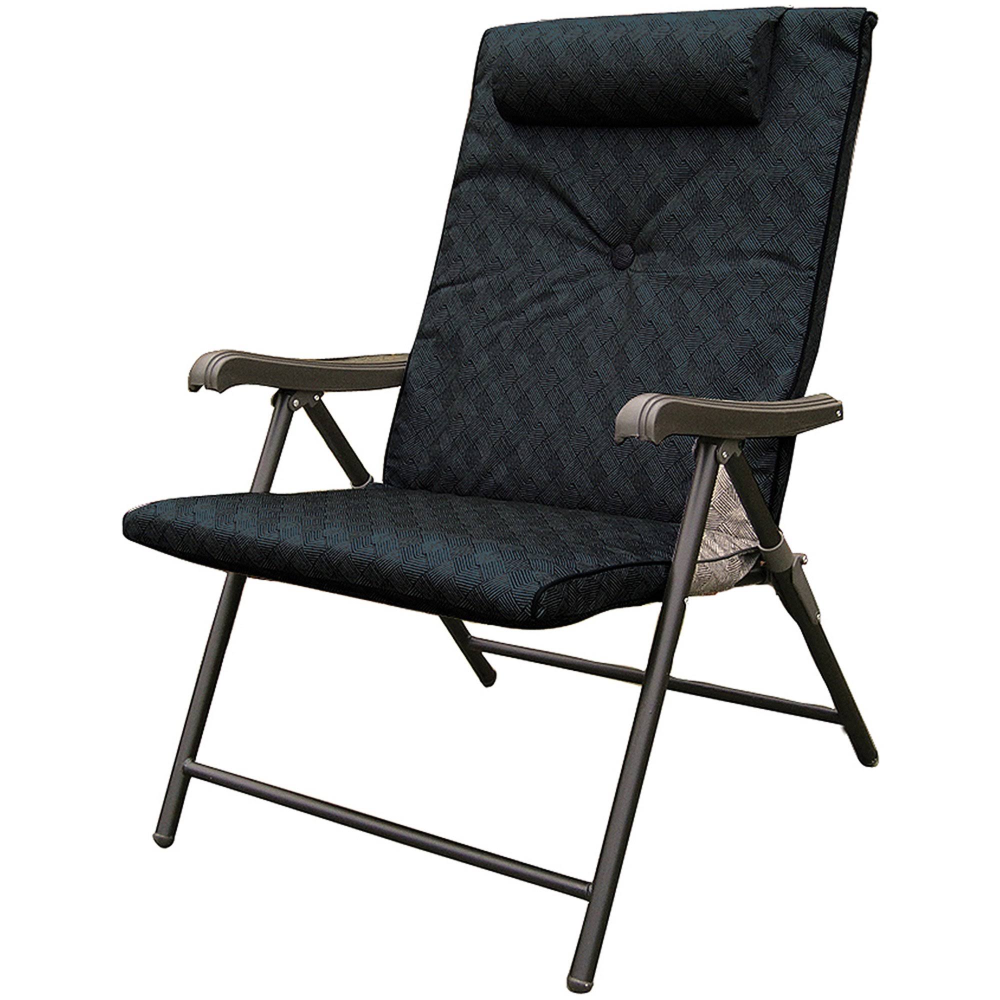 Prime Products 13-3378 Prime Plus Black Folding Chair