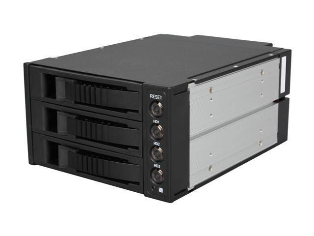 iStarUSA BPU-230SATA-BLACK 2x5.25-3x3.5 SATA Cage