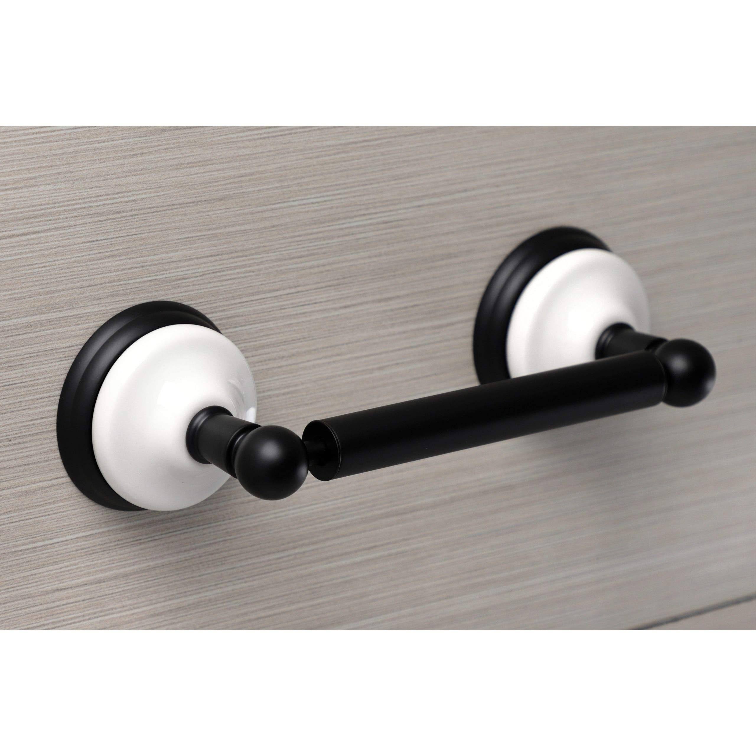 Kingston Brass BA1118MB Victorian Toilet Paper Holder Matte Black